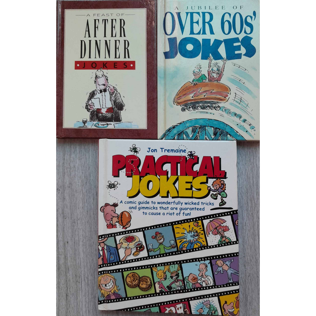 E39-2 Little Book  After Dinner Jokes, Over 60s' Jokes หนังสือมือสอง ปกแข็ง