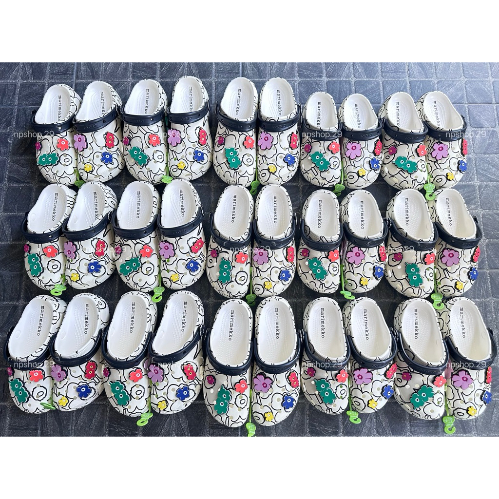 ✨พร้อมส่ง✨ Crocs x Marimekko Classic Platform