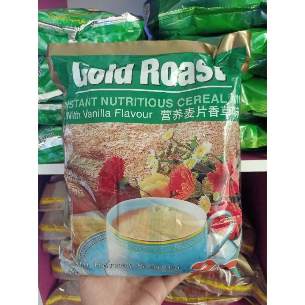 ข้าวโอ๊ต Gold Roast รสนม บรรจุ 20 ซอง