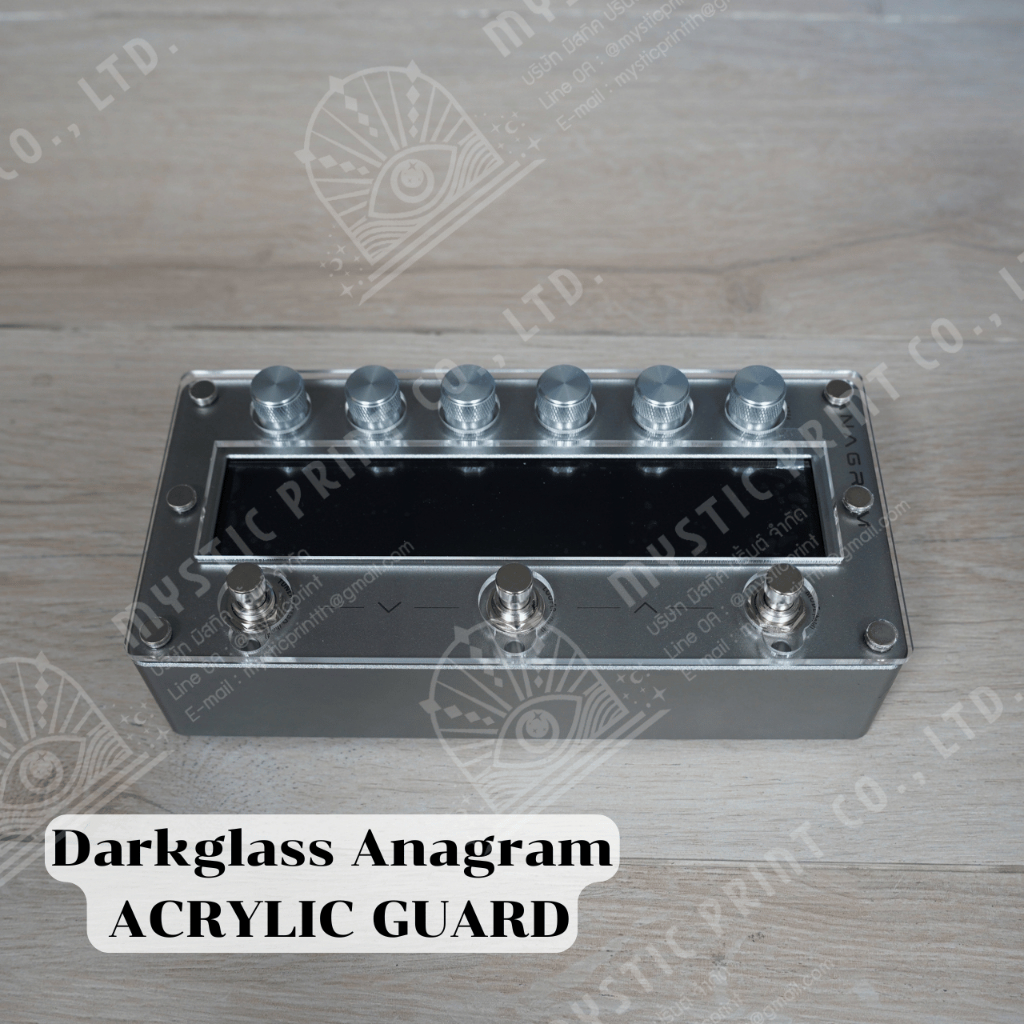 Darkglass Anagram Acrylic guard แผ่นอะคริลิคกันรอย