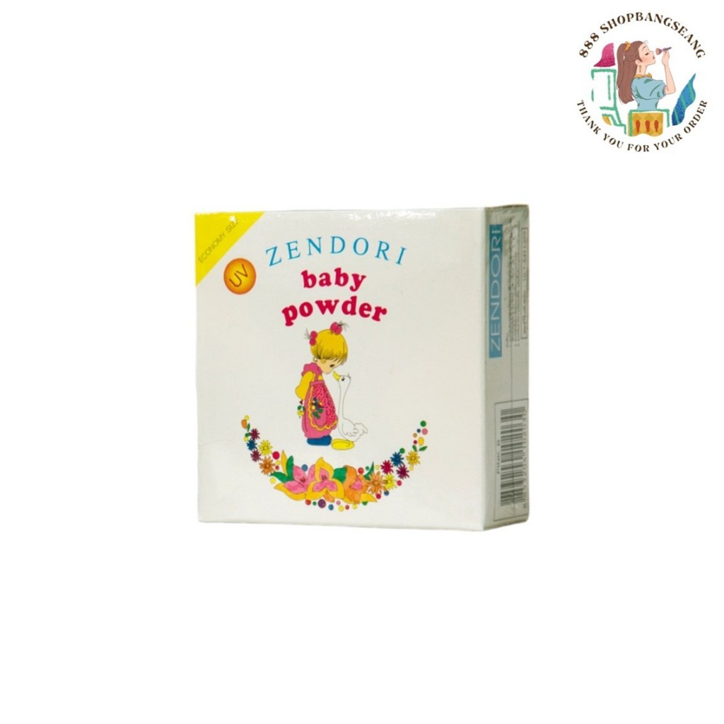 แป้งพัฟ เซนโดริ เบบี้ พาวเดอร์ Zendori Baby Powder 24g