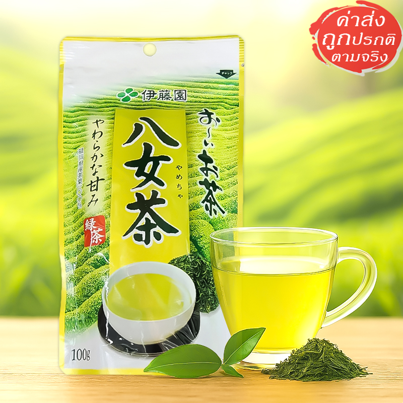 ITOEN Yamecha ชาเขียวญี่ปุ่น ใบชายาเมะ หอมละมุน  ชงร้อน - เย็น 100 กรัม