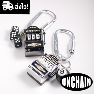 🔥 พวงกุญแจ slot พร้อมส่ง ห้อยกระเป๋า/กางเกง (หมุนslotได้)