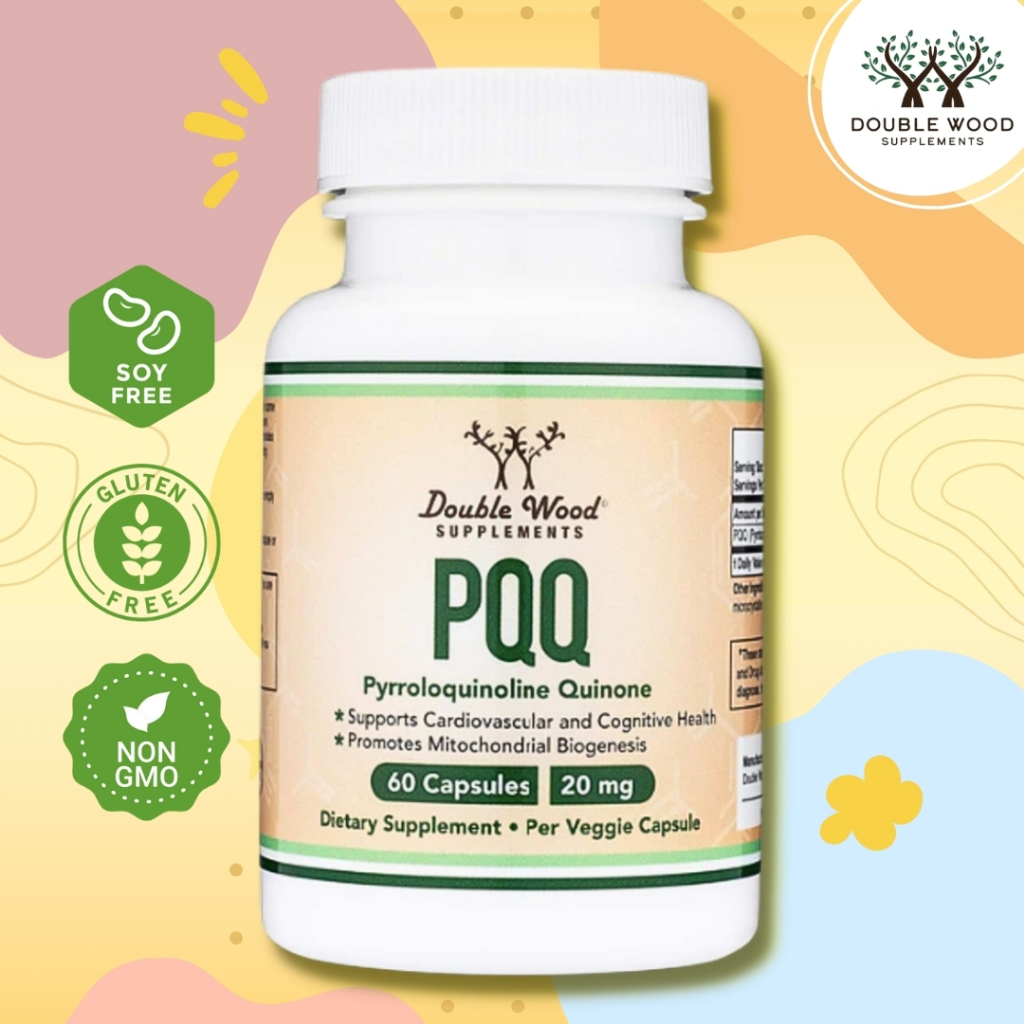 PQQ (Pyrroloquinoline quinone) ⚡ช่วยให้ไมโตรคอนเดรียทำงานอย่างมีประสิทธิภาพ บำรุงหัวใจ เสริมความจำ⚡