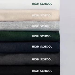 [เนื้อผ้าใหม่ราคาเดิม🔥] Highschool Basic Collection : Routine T-Shirt เสื้อยืดพอดีตัว - TSB1238