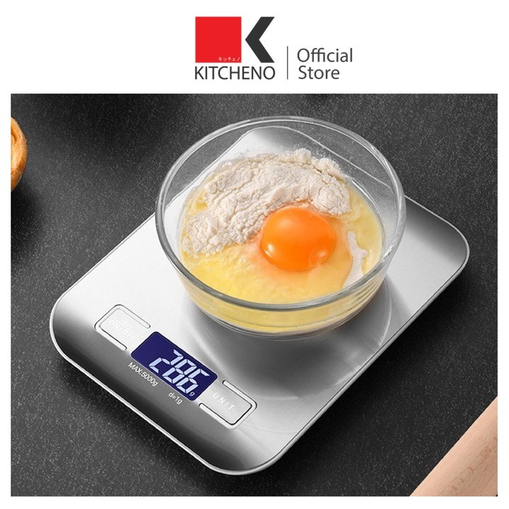 KITCHINO เครื่องชั่งดิจิตอล ตราชั่ง กิโลดิจิตอล เครื่องชั่งอาหาร แบบ0.5/1/2/3/5/10 kg. CTN509