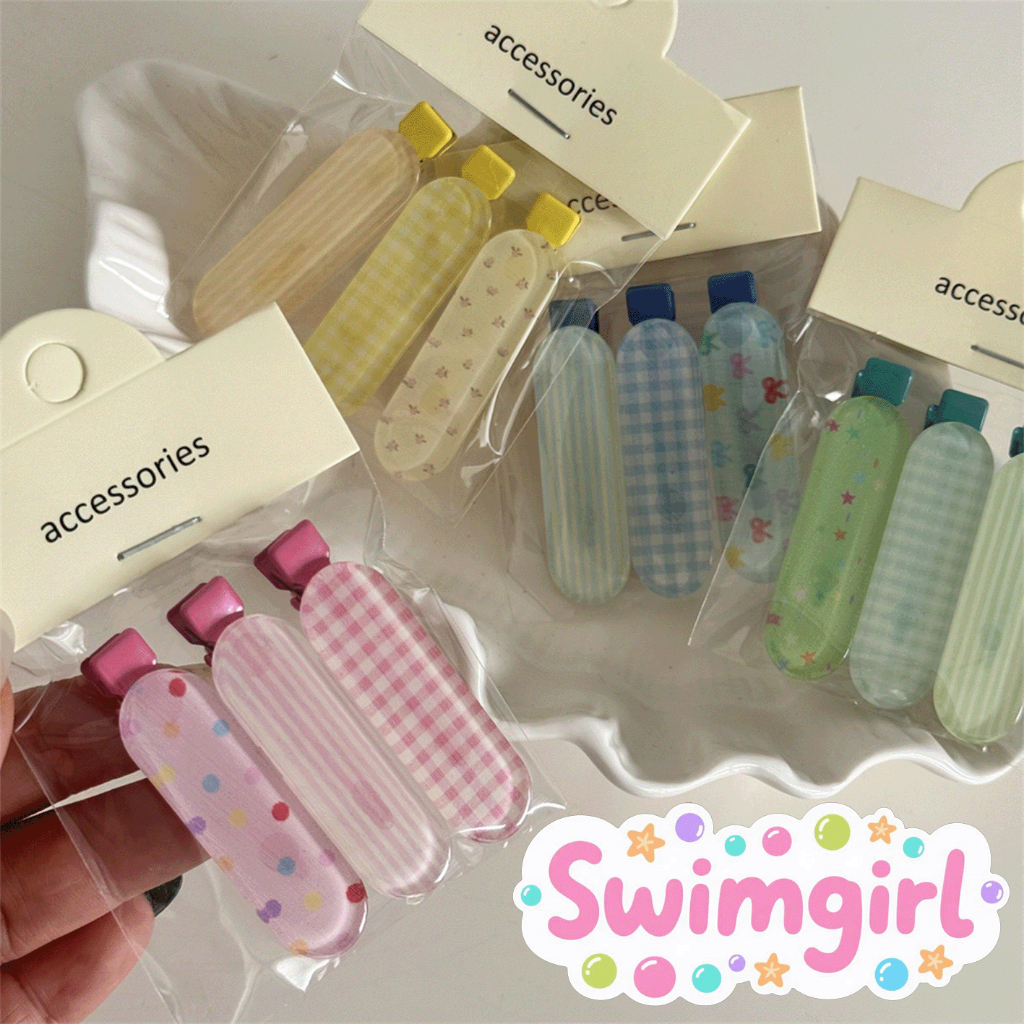 Swimgirl  กิ๊บติดผม กิ๊บหนีบผม สไตล์เกาหลี หวาน การ์ตูน แฟชั่น น่ารัก ใหม่ – โปรปัง