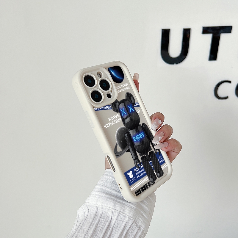 เคส เคส  Samsung A55 A54 A53 A52s A52 A51 A30s A50s เคสซิลิโคนนิ่มกันกระแทกแฟชั่นเคสโทรศัพท์หมีรุนแรงใหม่ - รูปที่ 3