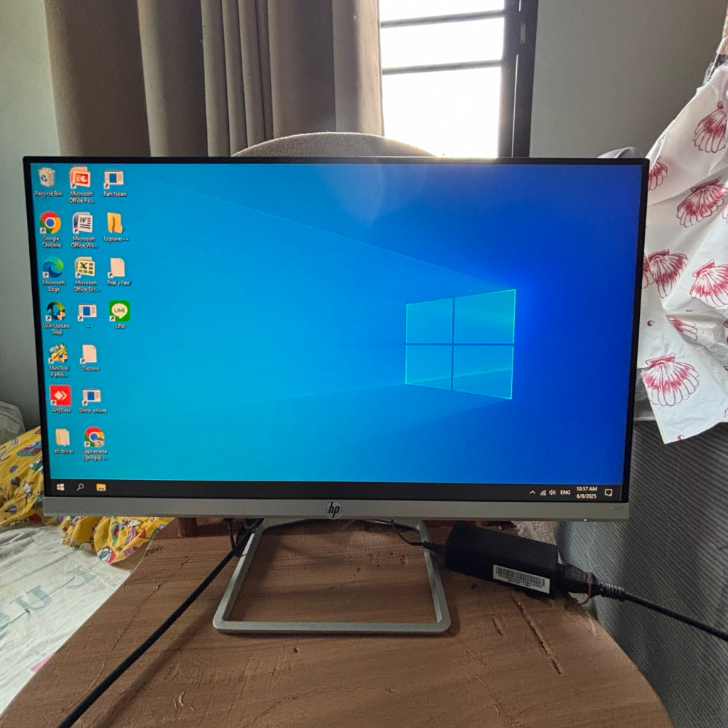 จอคอมพิวเตอร์ 24นิ้ว HP 24f ips 1080p 75hz VGA HDMI MONITOR