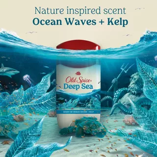 [แท้นำเข้าจากUSA] Old Spice Deep Sea 🌊 กลิ่นหอมสะอาด คลีน สดชื่นเหมือนลมทะเล