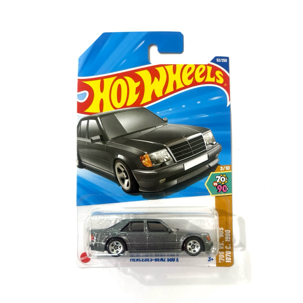 Hot Wheels | MERCEDES-BENZ 500E ~ สีเทา |‼️แพคมีตำหนิ มุมยับ‼️|📦สินค้ามีพร้อมส่ง