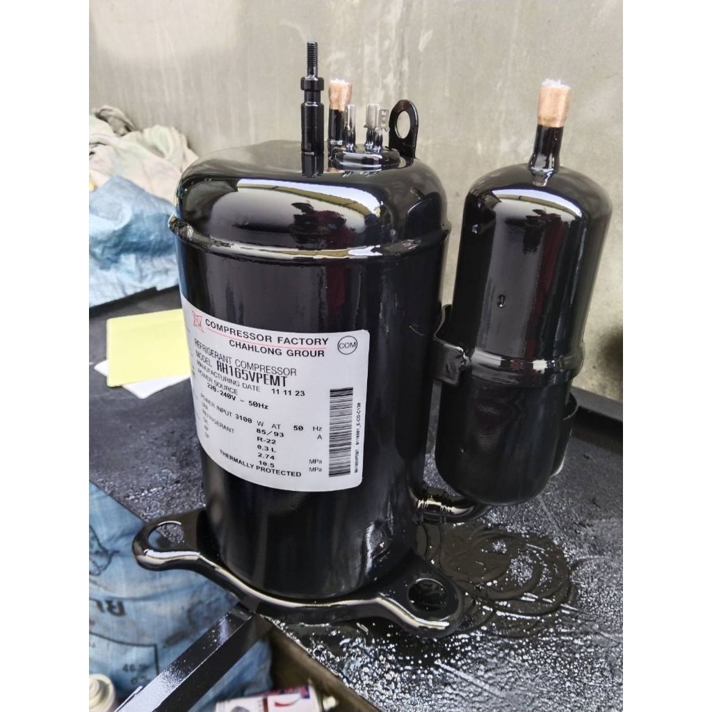 คอมแอร์มือสองRH165ขนาด 9000 BTU น้ำยา r22