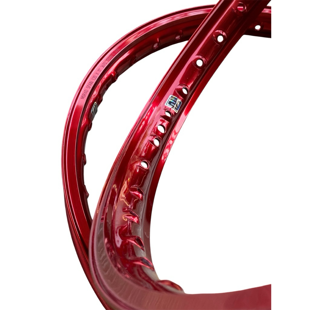 ล้อรางน้ำ Akront ขอบ17-1.2 (งานเก้าจรัญ)