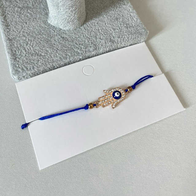 sale!!! กำไล Evil eye เชือกถัก