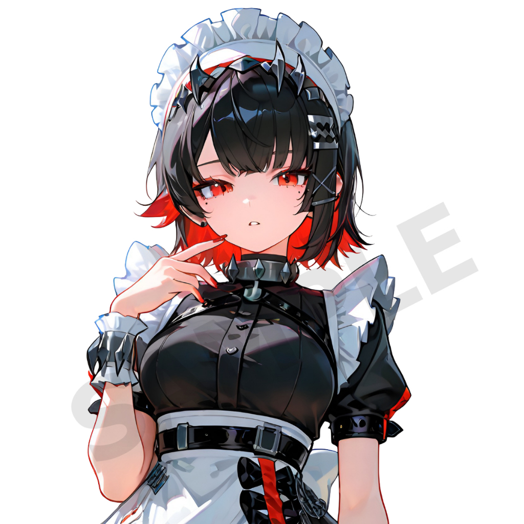 Ellen zzz สติ๊กเกอร์ 2 แผ่น Ellen Joe Zenless Zone Zero Stickers น้องฉลาม ZZZ