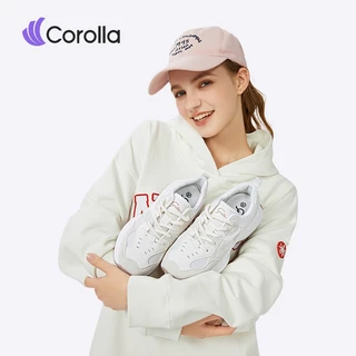 Corolla Colorblock Shoes รองเท้าผ้าใบผู้หญิง ใส่ออกกำลังกายได้ กันลื่น ทรงเสริมส้น ระบายอากาศได้ดี แนะนำเผื่อ 1 ไซส์
