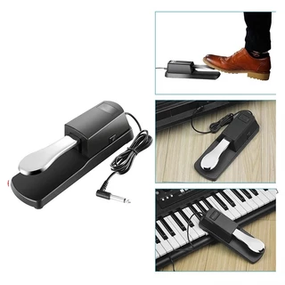 แป้นเหยียบคีย์บอร์ด（Sustain Pedal ）6.5/6.35mm ซัสเทน สำหรับคีย์บอร์ดเปียโนไฟฟ้า ประกันจากศูนย์
