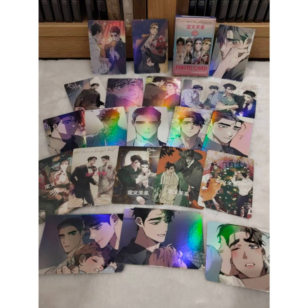 A050 BOX PHOTO CARD 55 ใบ Define The Relationship (DTR) ปักหัวใจไว้ที่เธอ boomtoon การ์ดรูปถ่าย สองด