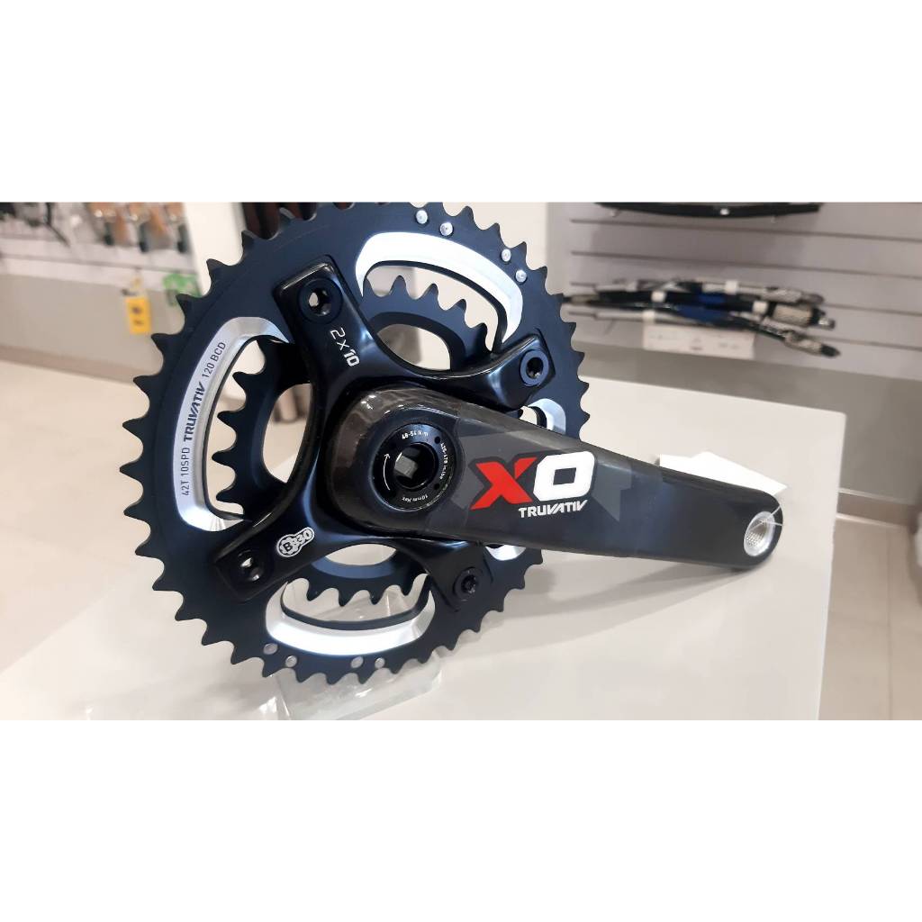 🔥 ล็อตสุดท้าย! จานหน้า SRAM TRUVATIV XO BB30 2.2 10 SPEED RED — ล็อตสุดท้าย! หมดแล้วหมดเลย ของหายาก!