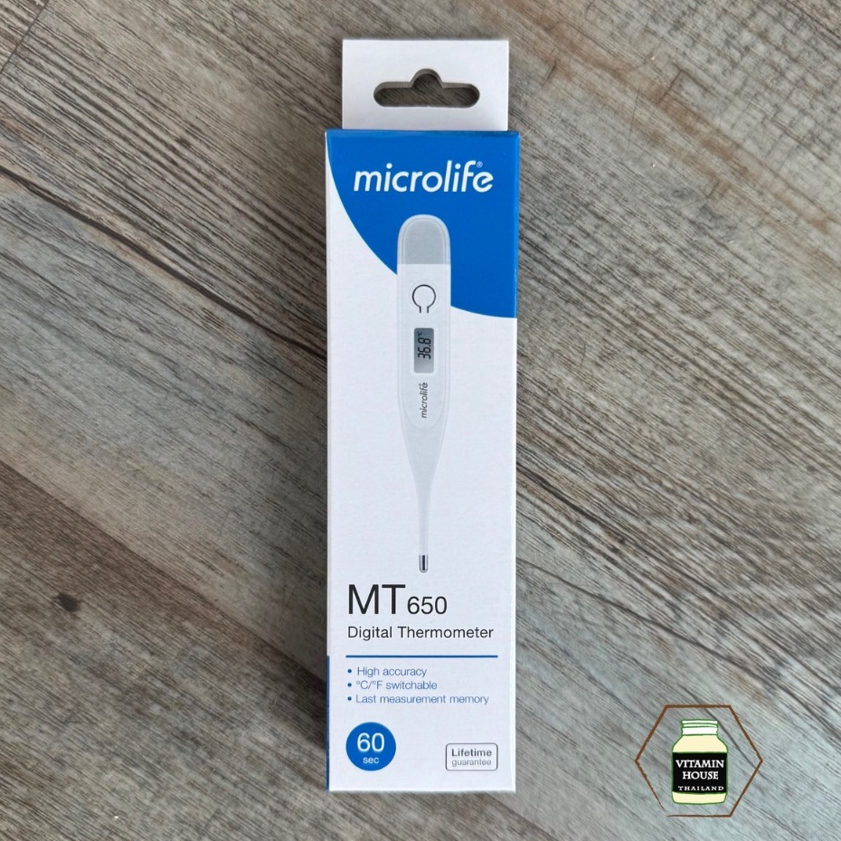 MICROLIFE ปรอทวัดไข้ดิจิตอลรุ่น MT 650