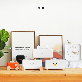 MinimalSculpt 🏠กล่องทิชชู่น่ารัก Bear & Friends รุ่น Soft pack ที่ใส่ทิชชู่ซอฟท์แพค มินิแพค ทิชชู่ป๊อปอัพ ทิชชู่เช็ดหน้า