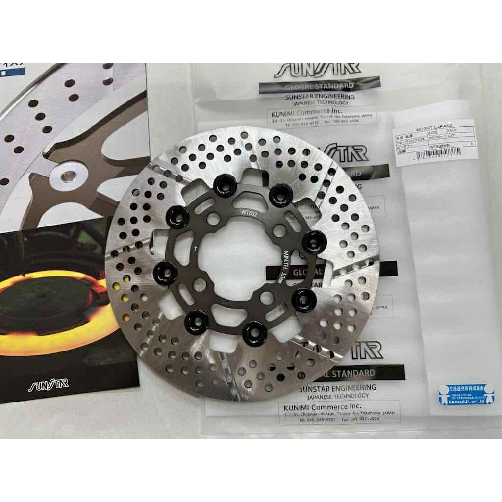 จานดิส SUNSTAR JAPAN สำหรับ MONKEY125