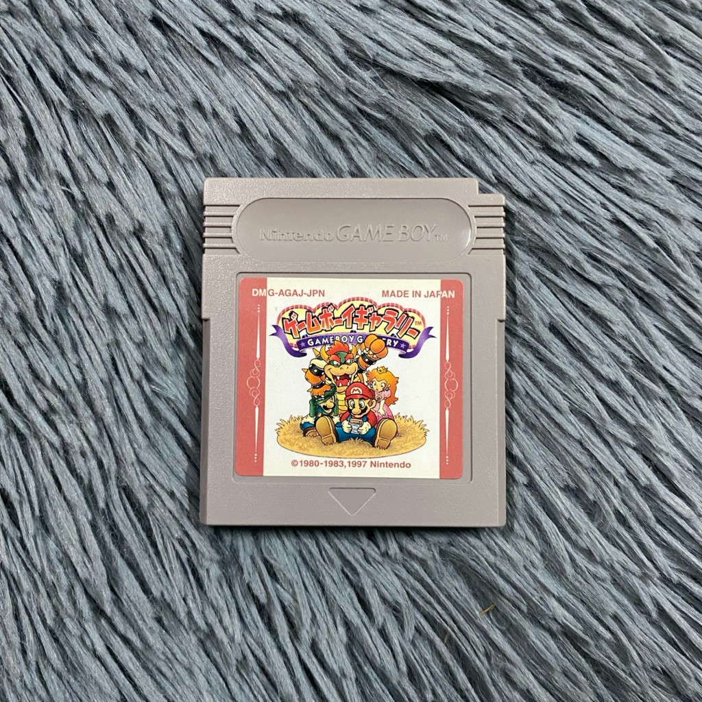 (แถมกล่องใส่) ตลับแท้เครื่อง Gameboy เกมส์ Game Boy Gallery โซน 🇯🇵 ตลับสภาพดีเปิดติดง่าย
