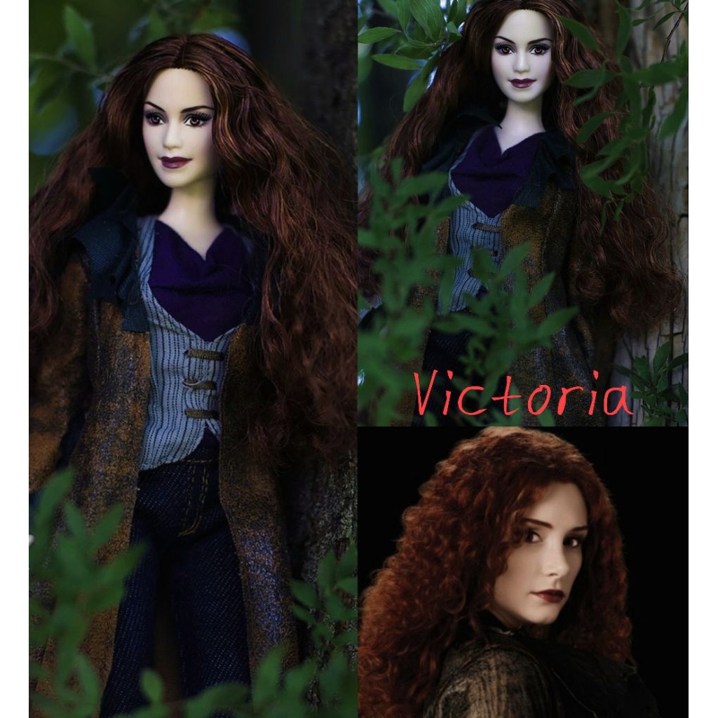รุ่นสะสม แท้100% บาร์บี้หน้าดาราจากภาพยนต์ barbie vampire twilight victoria