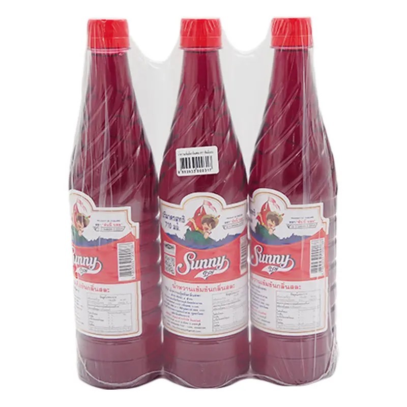 ซันนี่บอย น้ำหวานรสสละ 710 มล. x 3  มีจัดส่งแบบ express delivery