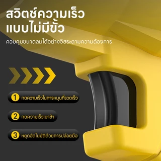 Maybuck ของแท้ พัดลมเทอร์โบเจ็ท เครื่องเป่าลม 500W เครื่องเป่าลมเจ็ท เครื่องเป่าลมไร้สาย