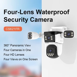 Vstarcam CS621FR ( 4 เลนส์ ) WIFI IP Camera ความละเอียด 3MP X4 กันน้ำได้สำหรับนอกบ้าน กล้องวงจรปิด ไร้สาย Outdoor มีAI+