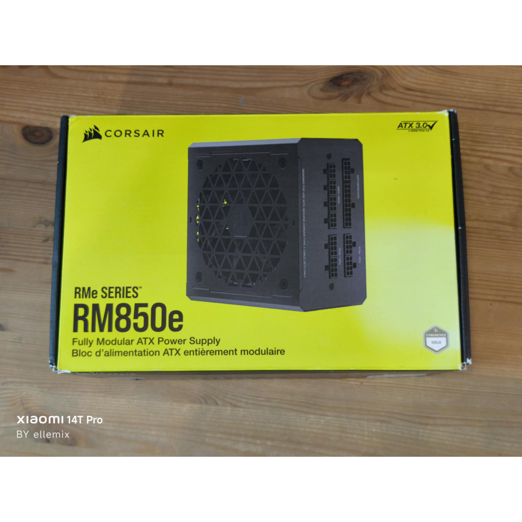 POWER SUPPLY CORSAIR RM850E - 850W 80 PLUS GOLD (CP-9020249-NA) (ATX) มือสองประกันศูนย์ไทย ครบกล่อง 