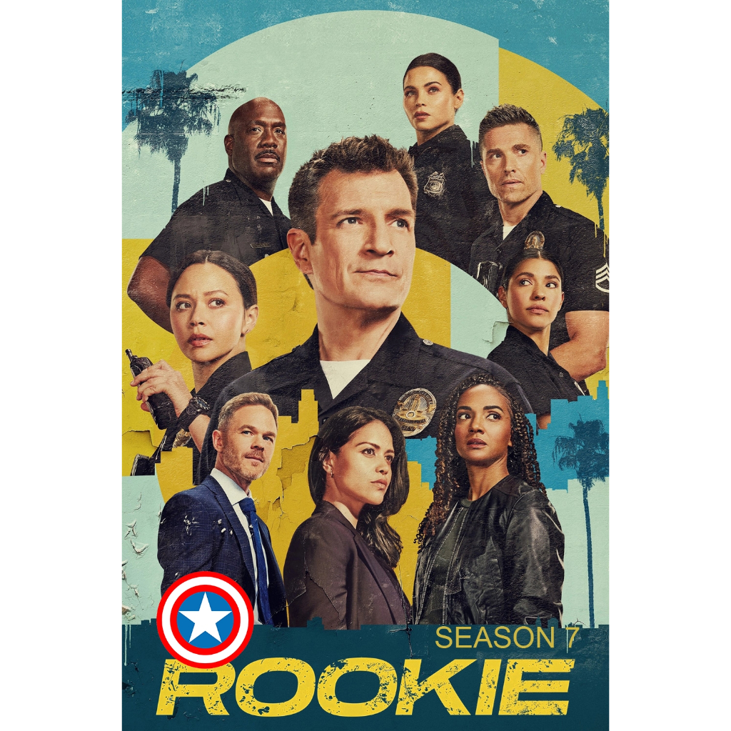 ดีวีดี หนัง ใหม่ The Rookie Season 7 นายตำรวจมือใหม่ ปี 7 (2025) 18 ตอน Movie ดีวีดีหนัง