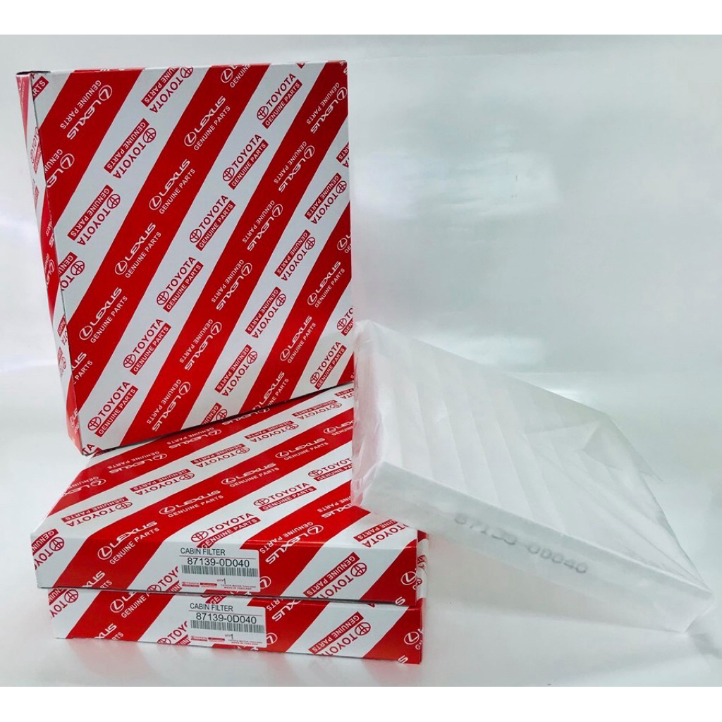(แท้ศูนย์TOYOTA) กรองแอร์ TOYOTA  วีโก้ ฟอร์นจูนเนอร์ **รหัส87139-0D040**