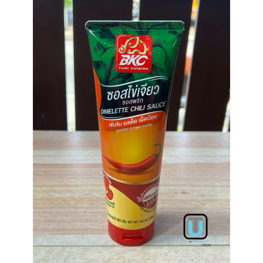 BKC ซอสไข่เจียว OMLETTE CHILI SAUCE 280g ซอสพริกสำหรับไข่เจียว เข้มข้น หอมอร่อย