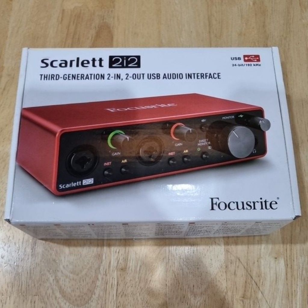 Focusrite Scarlett 2i2 มือสองสภาพดี