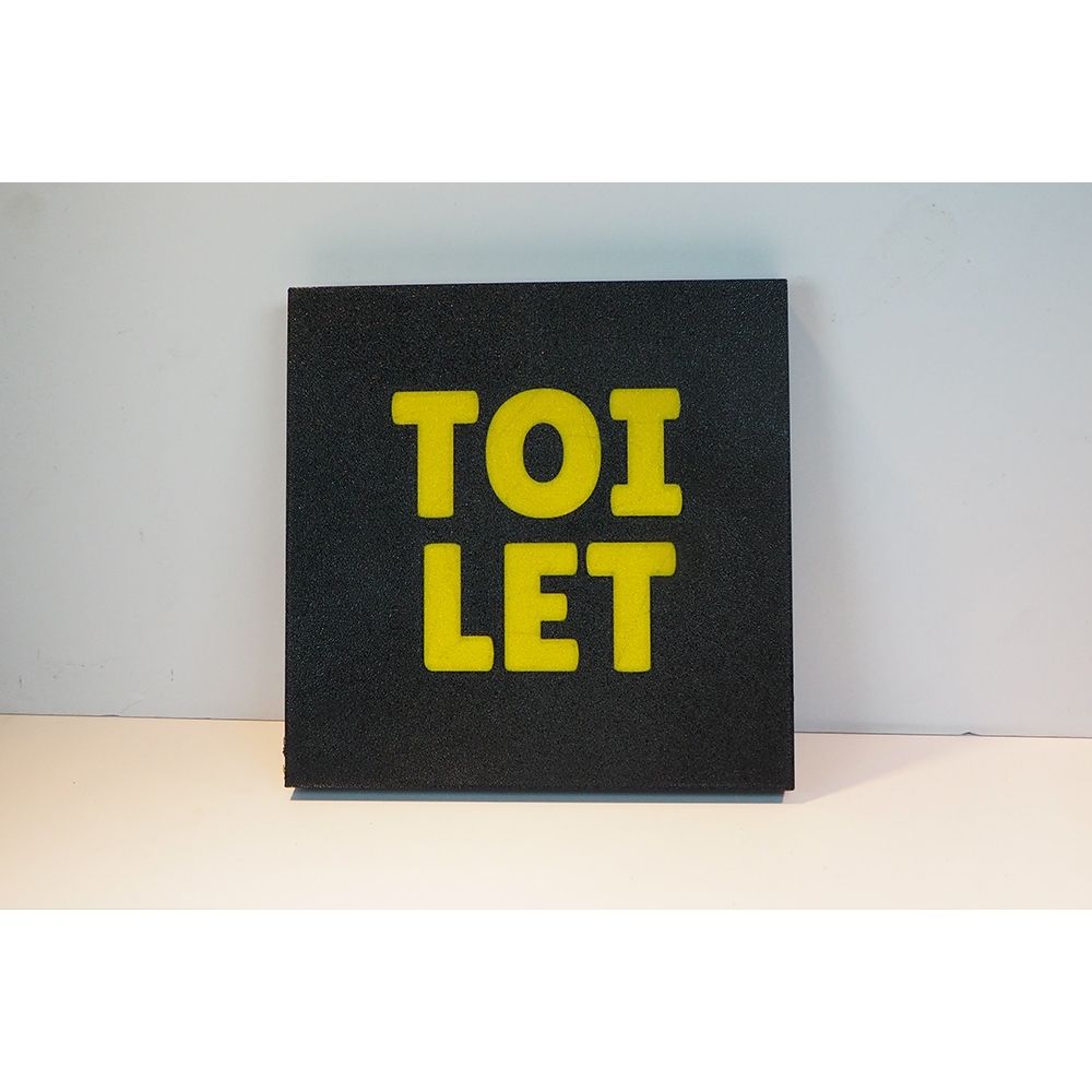 ป้ายToilet  ป้ายห้องน้ำดีไซน์สุดมินิมอล!