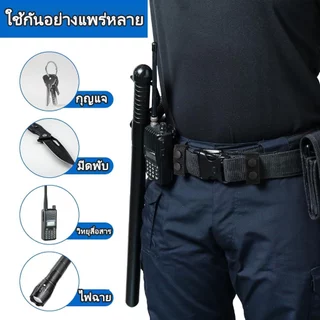 เข็มขัดไนลอนสองชั้น Tactical 2in1 Quick Release เข็มขัดทหาร ปรับความยาวได้ เดินป่า พร้อมส่งจาก กทม