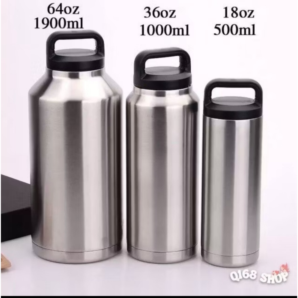 แทค์น้ำ กระติกน้ำ 64oz,36oz,18ozวัสดุสแตนเลส304แท้
