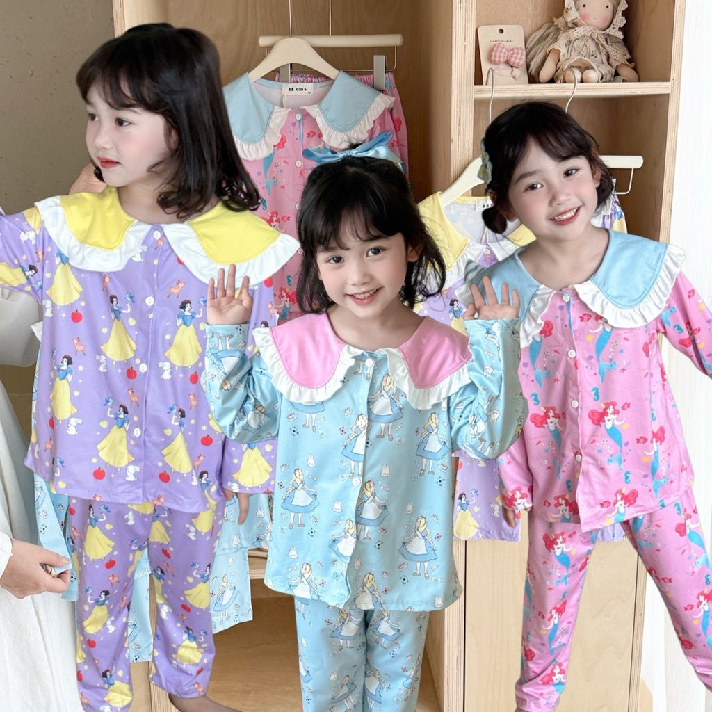 ชุดนอนลายเจ้าหญิง น่ารักมาก