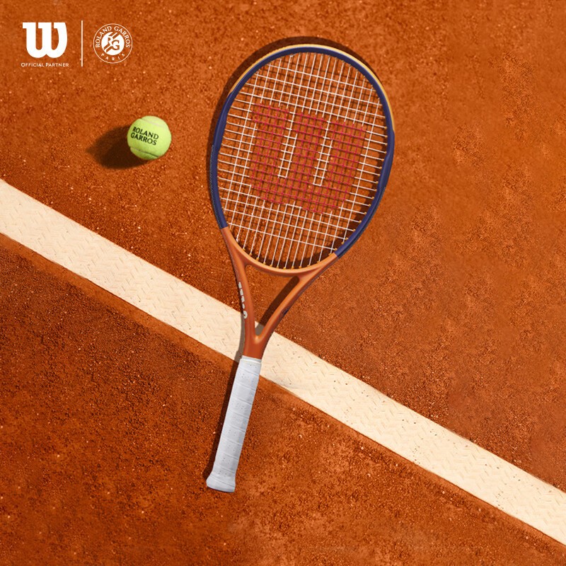 Wilson ROLAND GARROS EQUIPE HP ไม้เทนนิส Pre-strung (ไม้ขึ้นเอ็นแล้ว) WR168510U2 Official Store