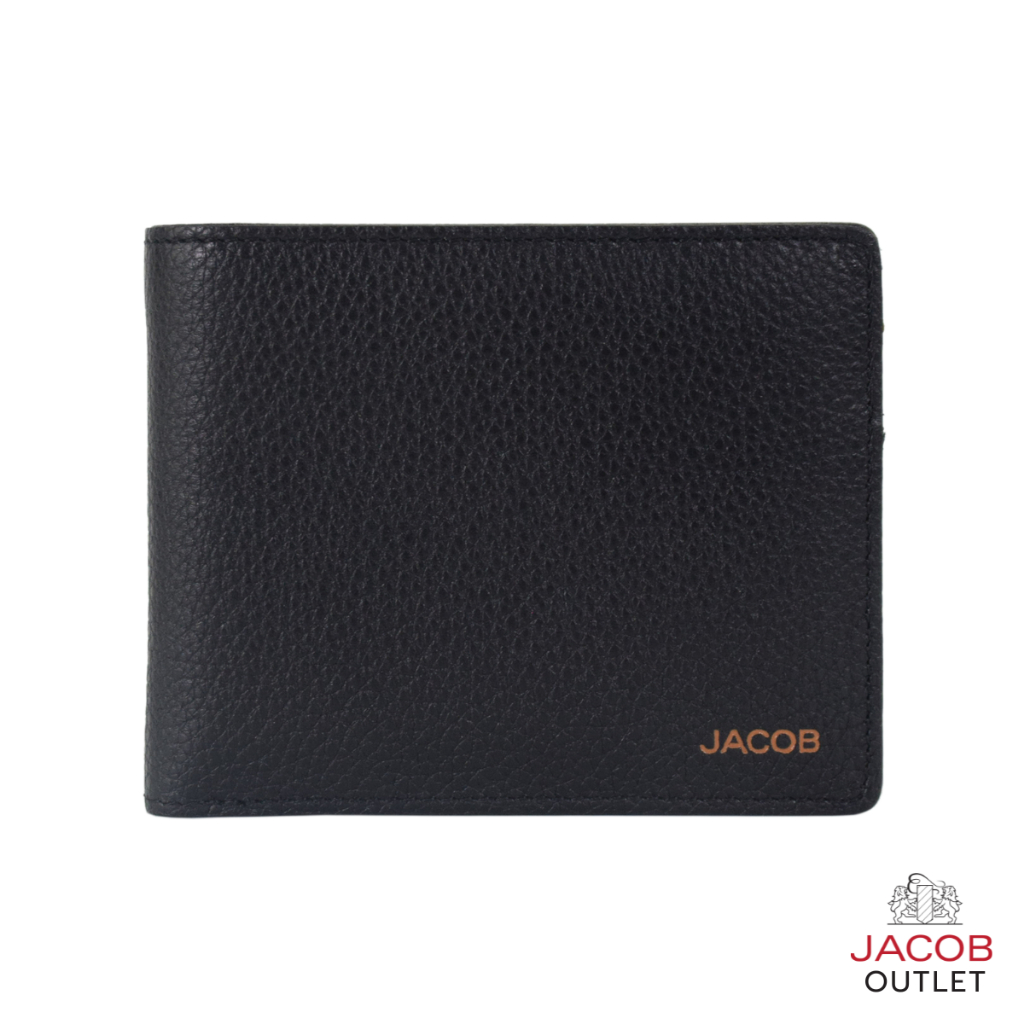 JACOB กระเป๋าสตางค์ชายหนังนิ่ม พร้อมช่องใส่เหรียญ รุ่น BRUNNEIS TONE 22615