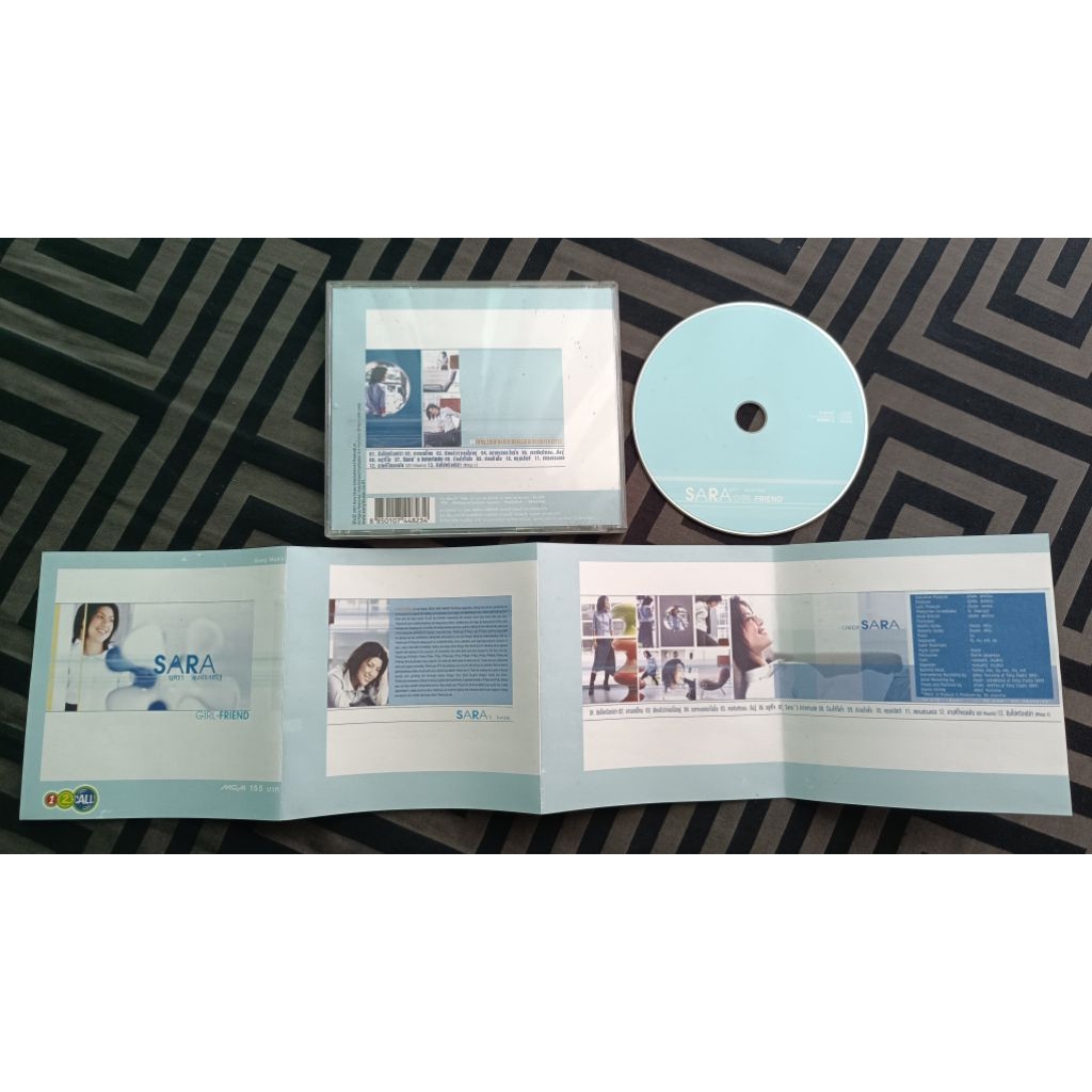 ซาร่า CD (ลืมไปหรือเปล่า, เจอกับตัวเองถึงรู้, นึกแล้วว่าเธอไม่อยู่, ร้องไห้ในใจ ฯลฯ) Sara ซีดีเพลง ป