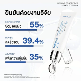 วิตามินใต้ตา เยอเพล yerpall Intensive concentrate retinol eye cream