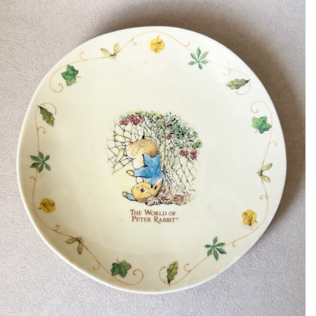 🐰🥕The World of Peter Rabbit จานอาหารวินเทจ Peter Rabbit จากญี่ปุ่น
