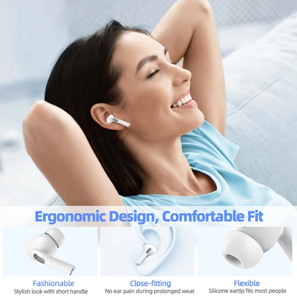 BEGD R6 หูฟัง Bluetooth 5.3 ไร้สาย เชื่อมต่อ 2 อุปกรณ์พร้อมกัน thumbnail 5
