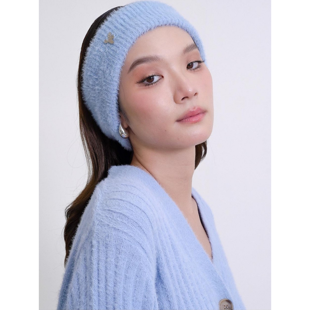 CUPPA - BALLOON Headband (5 สี) ที่คาดผมไหมพรม ลายทอริบ texture เนื้อผ้าขนๆ นุ่มฟู ลื่น เนียนผิว ใส่สบาย