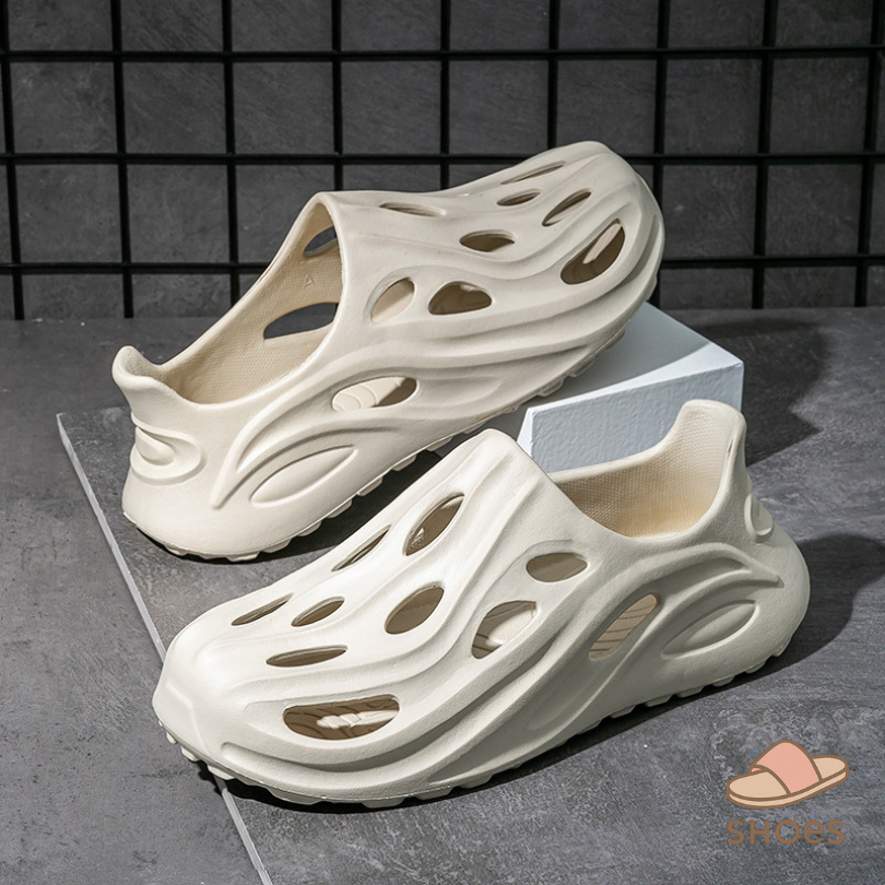 รองเท้าแตะ รองเท้าแตะกลางแจ้ง วัสดุEVA น้ำหนักเบาพิเศษ รองเท้าแตะกันลื่น BB005