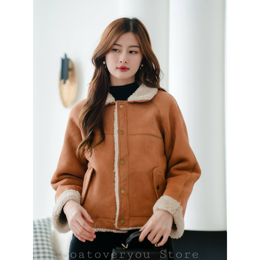 Jacket Brown Suede Best seller