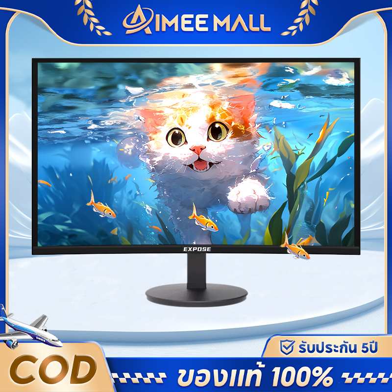 27 นิ้ว จอคอมพิวเตอร์ 24นิ้ว จอคอม 165hz จอคอม หน้าจอโค้ง จอเกมมิ่ง 4K IPS Gaming monitor รับประกัน 
